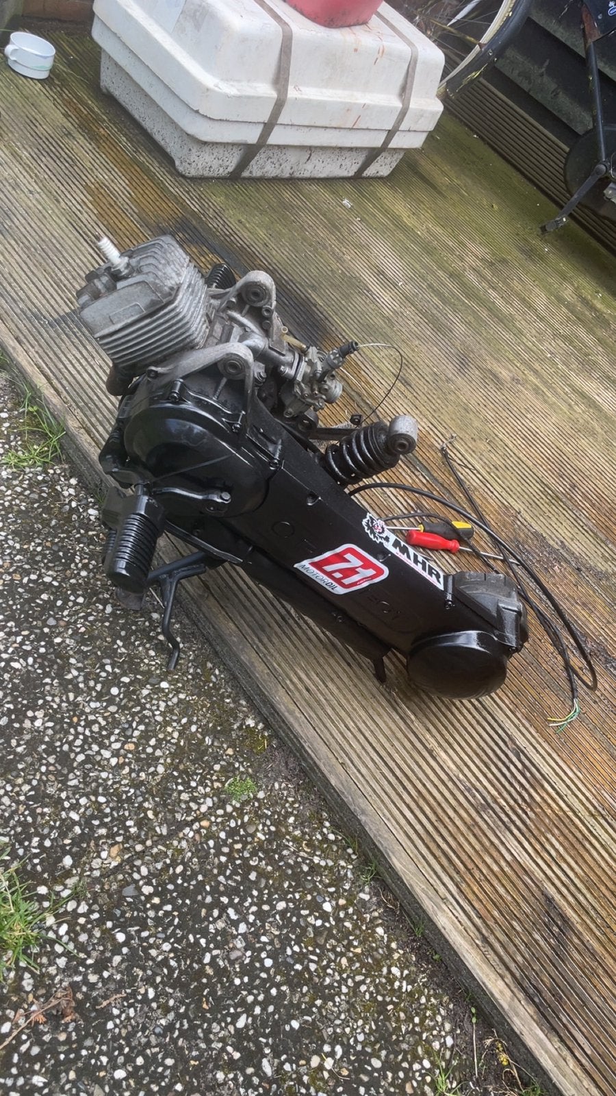 Peugot fox blokje, Fietsen en Brommers, Brommeronderdelen | Algemeen, Ophalen of Verzenden, Gebruikt, Blok