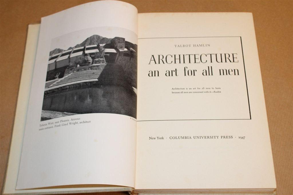 Vintage Boek: Architectuur [1947], Ophalen of Verzenden, Gelezen, Architecten