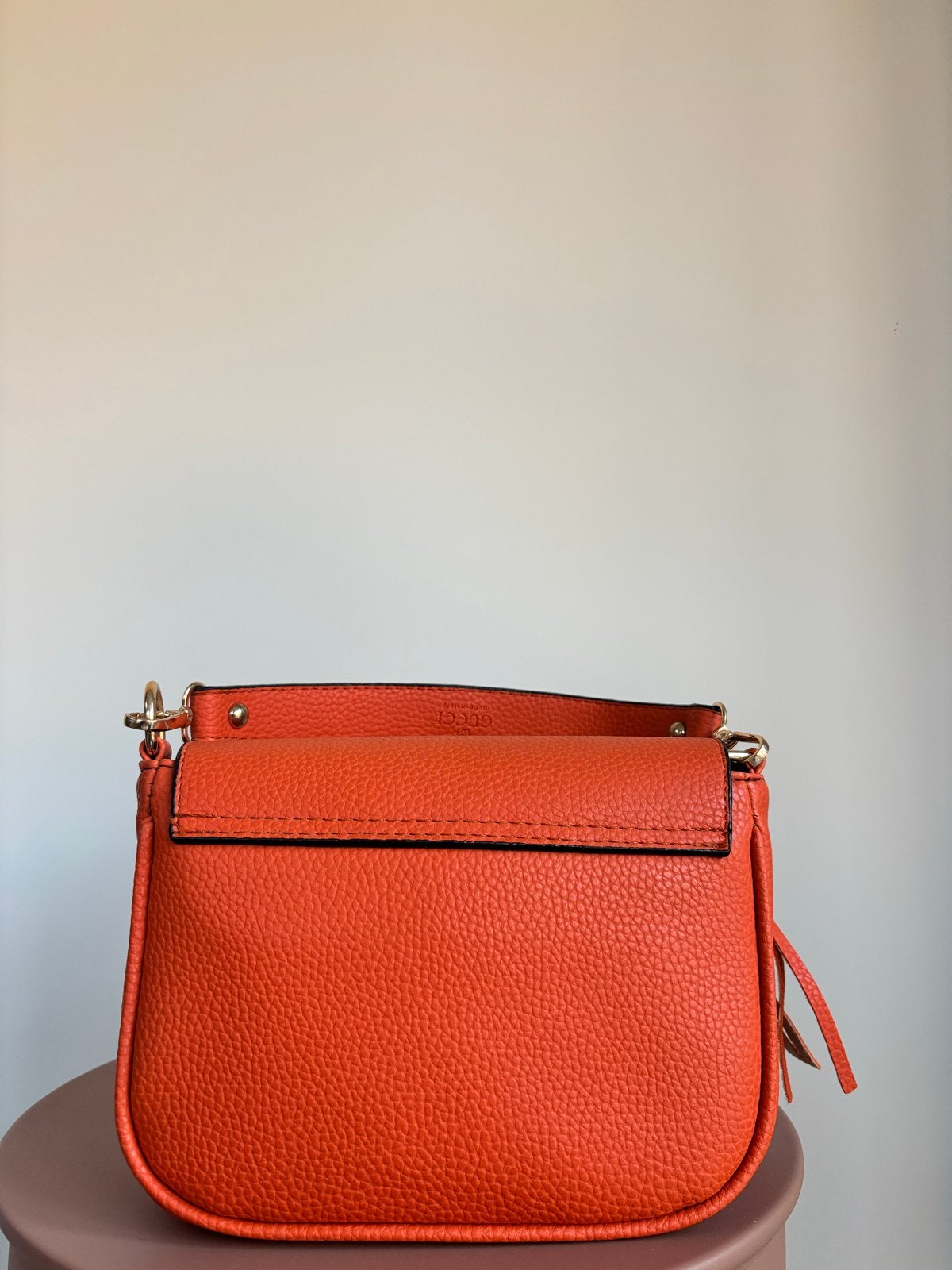 Gucci Soho Disco Tas Oranje Leer, Ophalen of Verzenden, Nieuw, Oranje, Schoudertasje