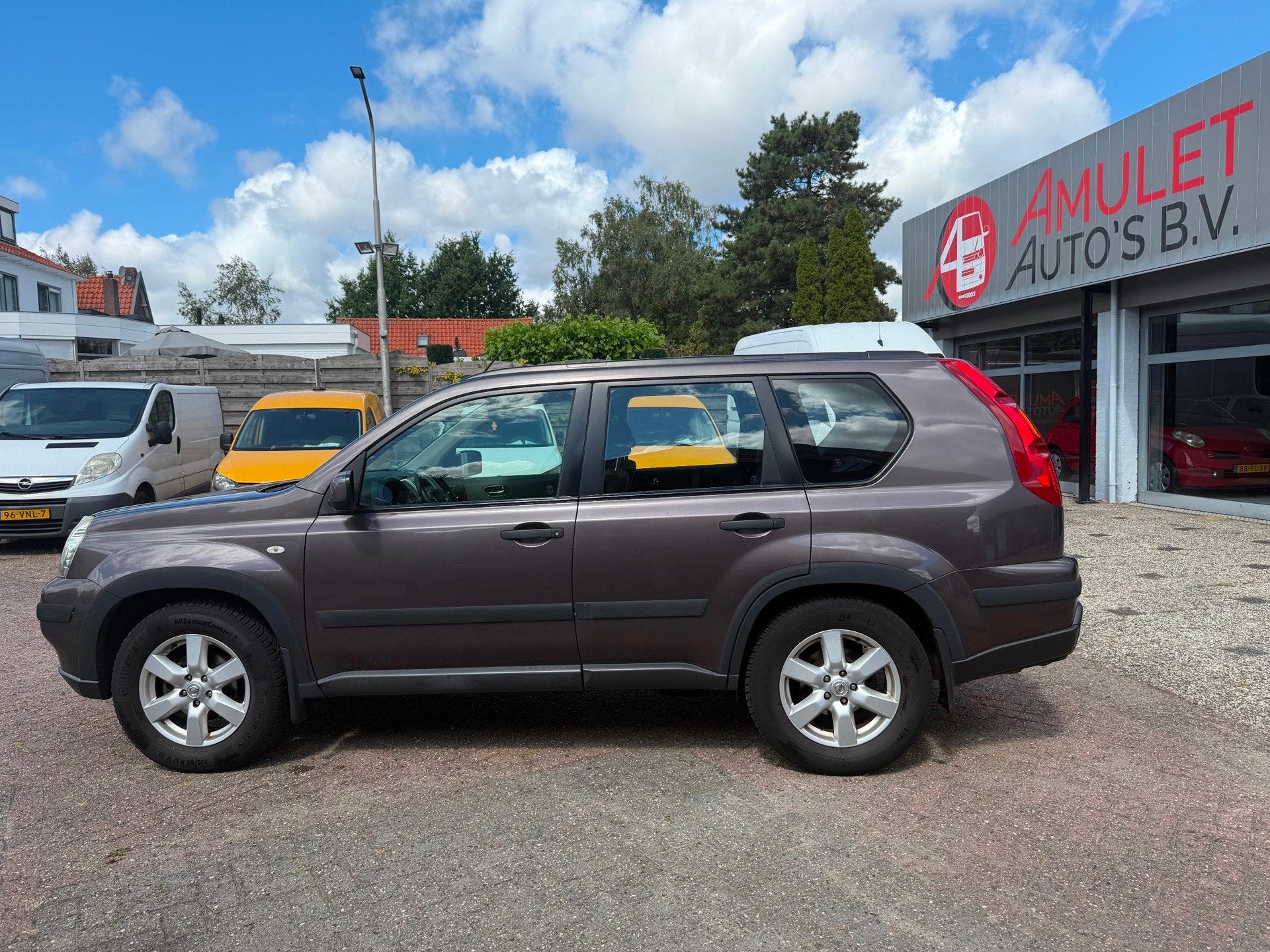 Nissan X-Trail 2.0XE,104kw/141pk,4WD,AC,4-2009, Auto's, Nissan, Stof, Gebruikt, Zwart, 4 cilinders