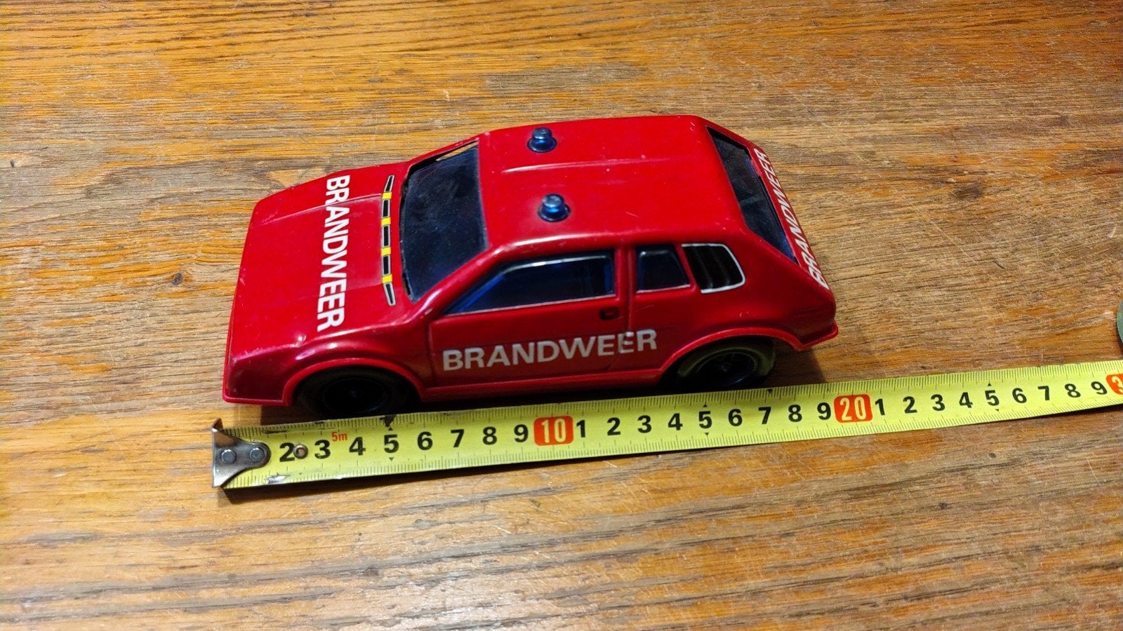 Vintage Joustra Brandweer Auto Speelgoed, Antiek en Kunst, Ophalen of Verzenden