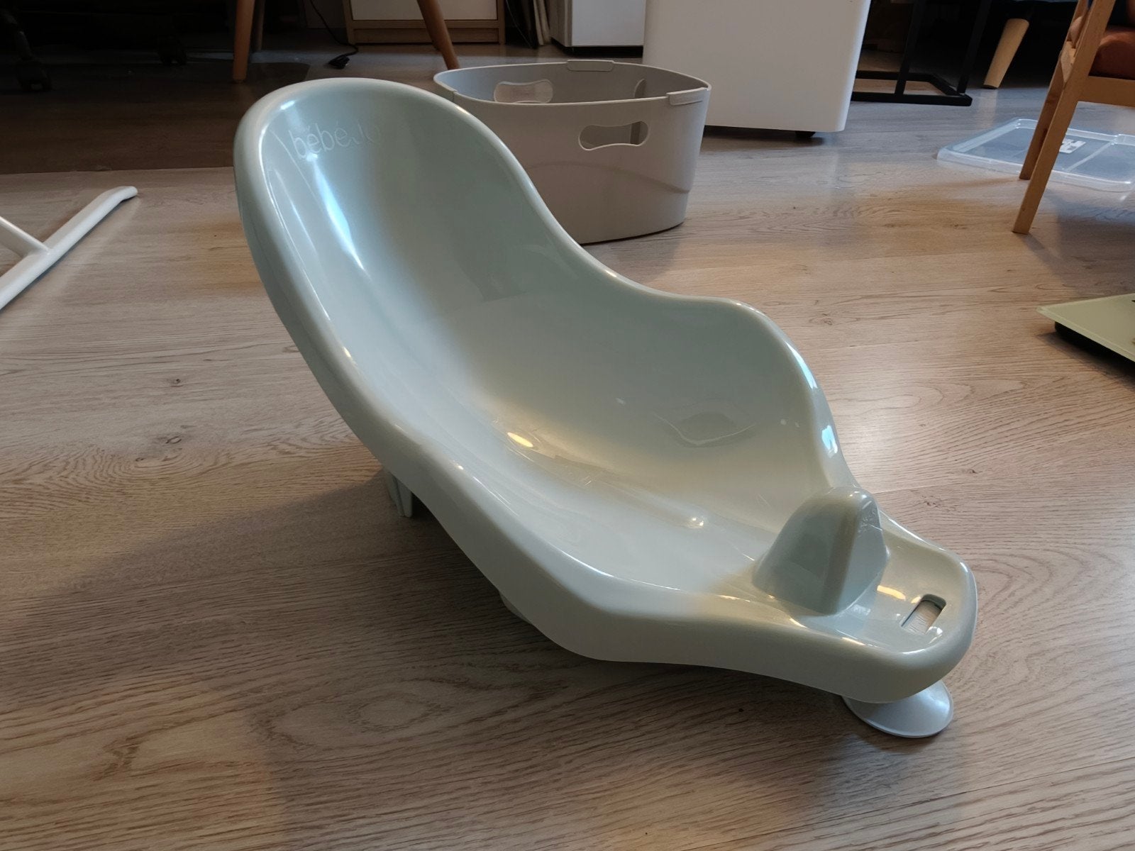 Bébé-jou Badinzet Mintgroen, Ophalen of Verzenden, Zo goed als nieuw, Badzitje of Badring, Bébé-jou