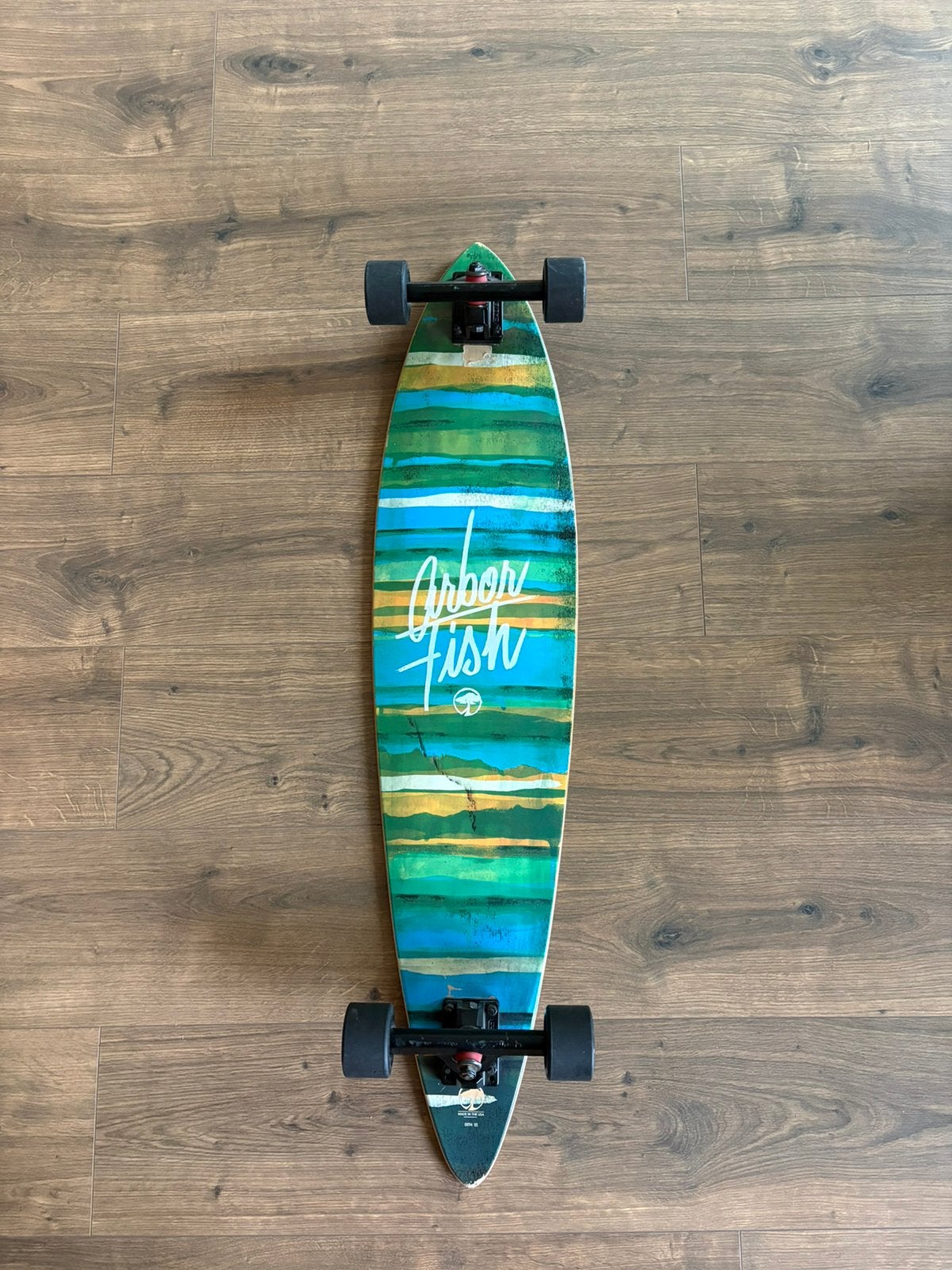Arbor Fish Long Board, Ophalen, Zo goed als nieuw, Skateboard, Longboard