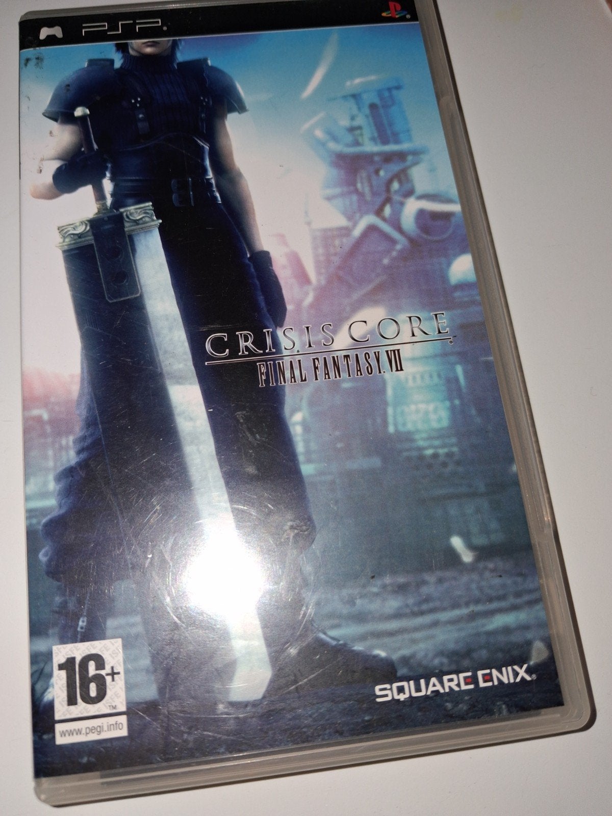 Final Fantasy VII Crisis Core PSP game, Spelcomputers en Games, Spelcomputers | Sony PSP, Ophalen of Verzenden, Gebruikt, Met games