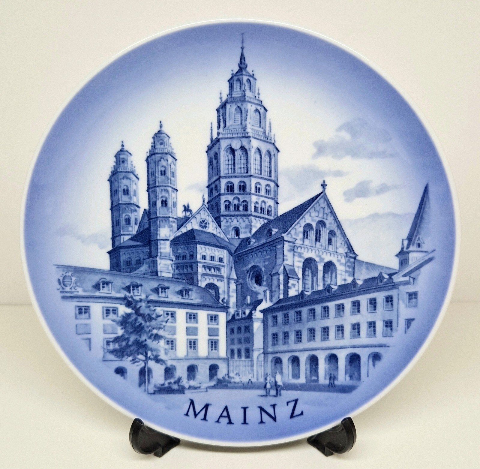 Porseleinen gelegenheidsbord Mainz Royal Copenhagen Denmark., Ophalen of Verzenden