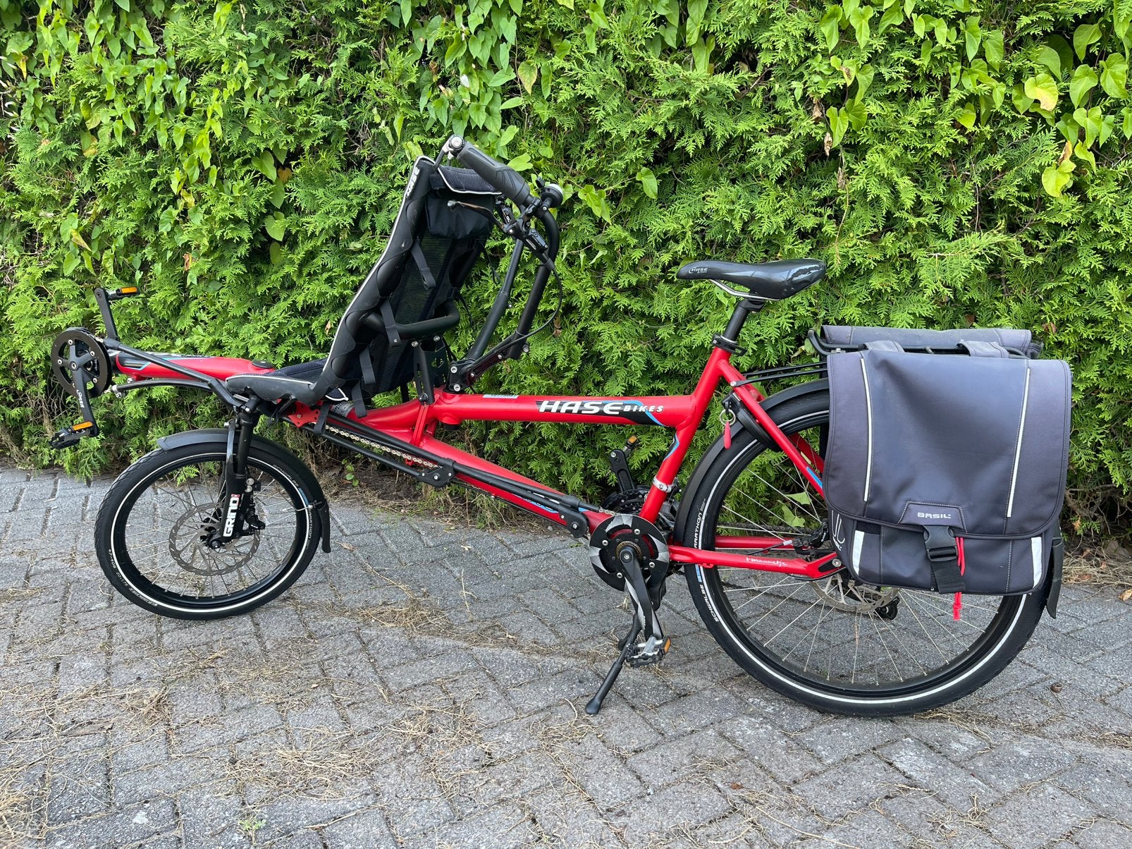 Zo goed als nieuwe Hase Bikes Pino Tandem, Ophalen, Vering, Minder dan 49 cm, Zo goed als nieuw