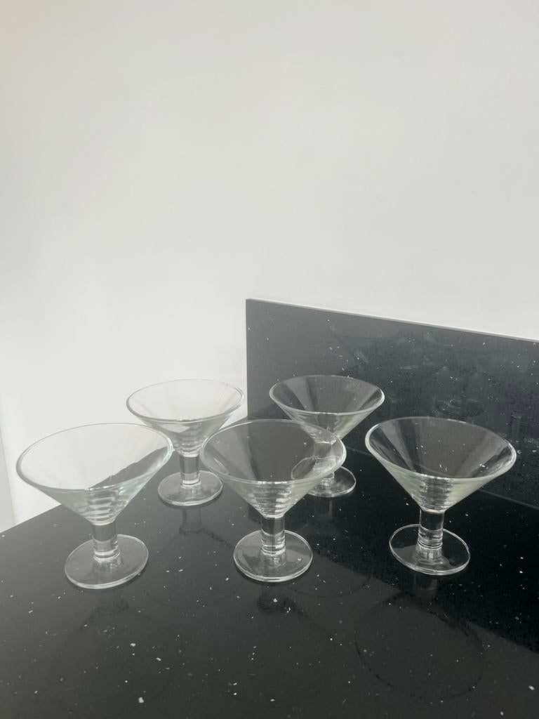 ijscoupes van glas, Verzamelen, Glas en Borrelglaasjes, Ophalen of Verzenden, Zo goed als nieuw, Overige typen