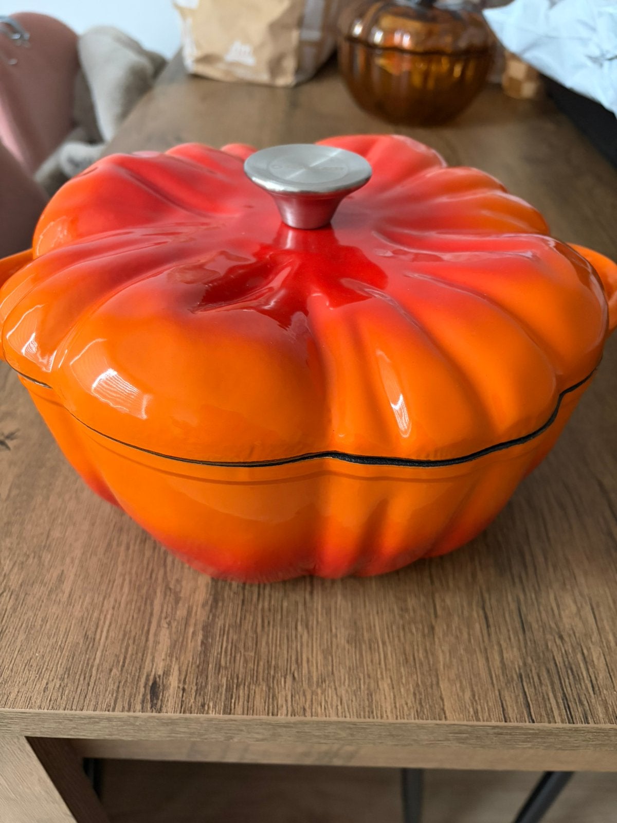 Pompoen pan lidl nieuw, Huis en Inrichting, Keuken | Potten en Pannen, Ophalen of Verzenden, Nieuw, Overige materialen, Koekenpan of Braadpan