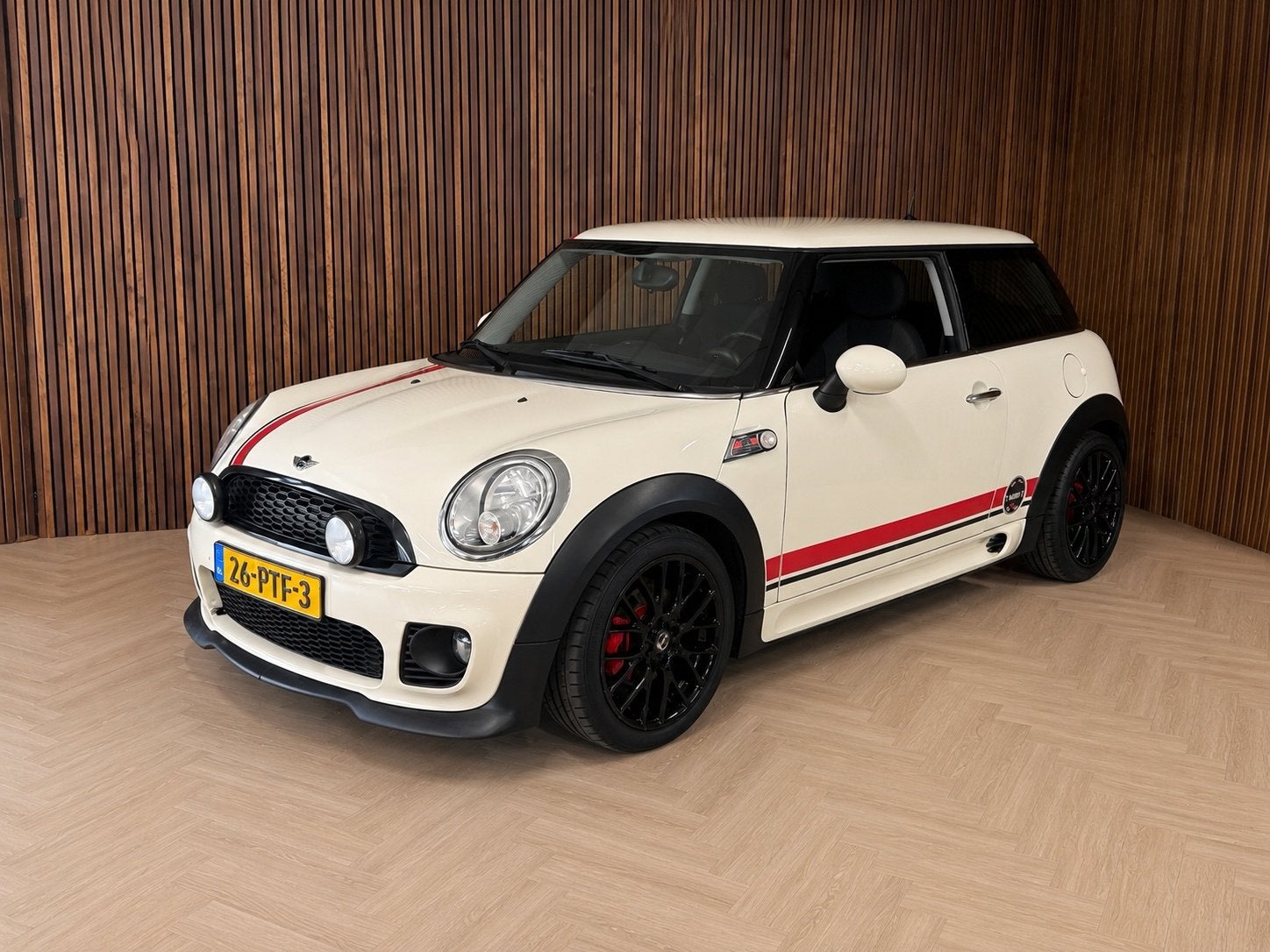 Mini 3-Deurs 1.6 John Cooper Works, Auto's, Mini, Voorwielaandrijving, Euro 5, Stof, Huisgarantie