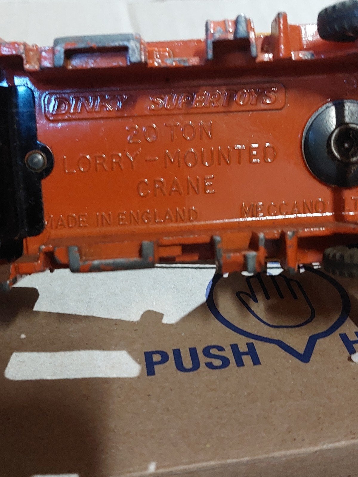 Dinky Supertoys 20 Ton Lorry-Mounted Crane, Ophalen of Verzenden, Gebruikt