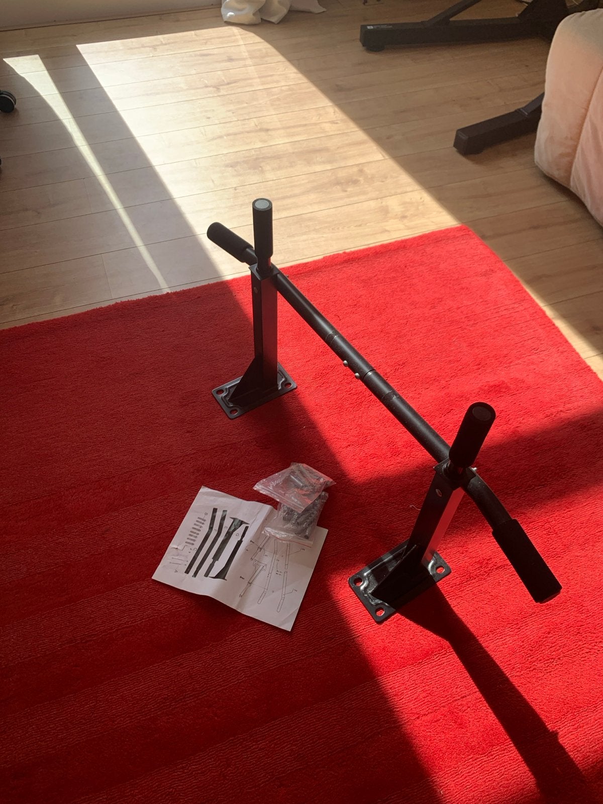 Nieuwe Oprekstang / Pull-up Bar voor Wandmontage, Ophalen of Verzenden, Nieuw, Armen, Oprekstang