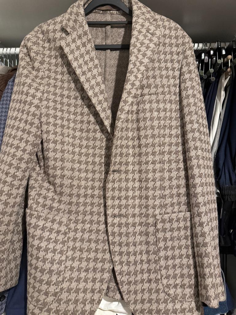 Eleventy knitted blazer 48 bruin, Kleding | Heren, Ophalen, Gedragen, Maat 48/50 (M), Bruin