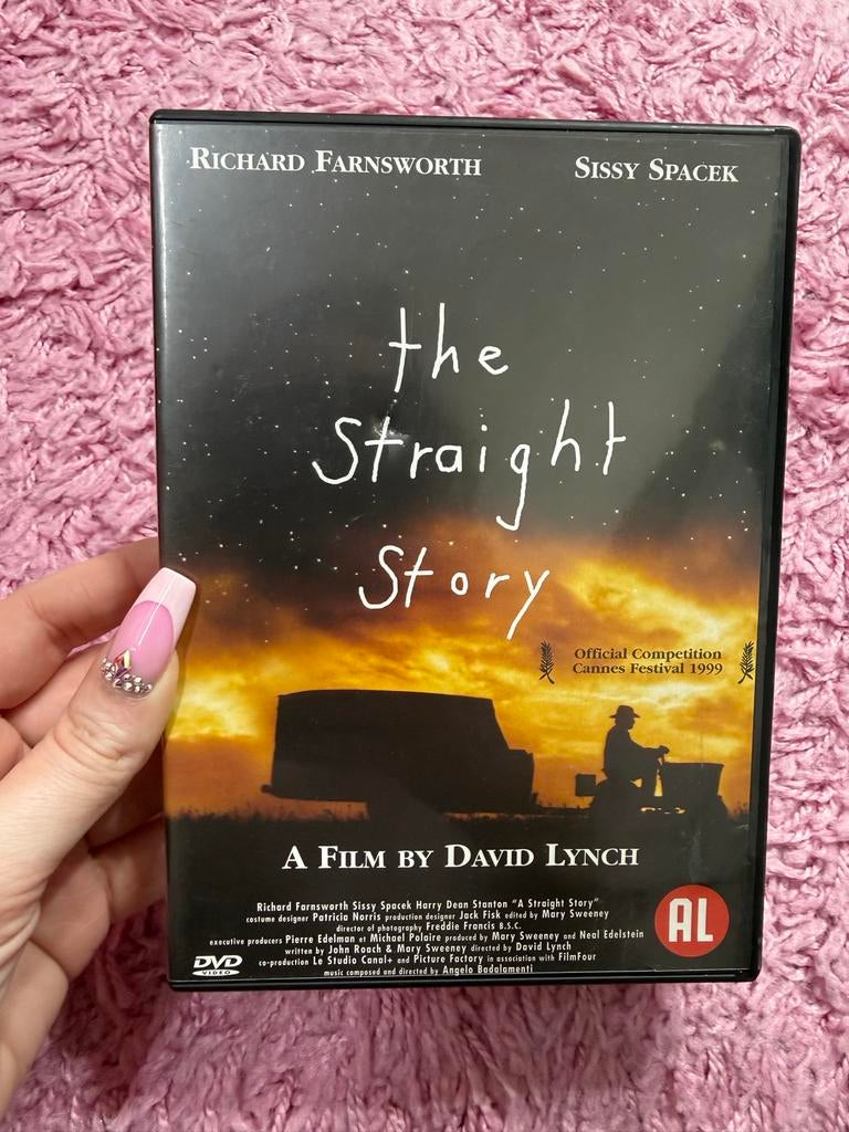 The Straight Story DVD - David Lynch Film, Alle leeftijden, Ophalen of Verzenden, Zo goed als nieuw, Waargebeurd drama