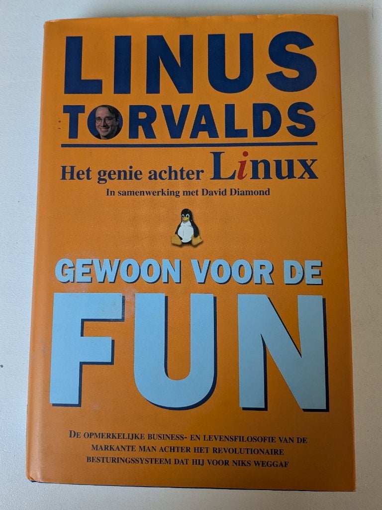 Linus Torvalds: Het genie achter Linux, Boeken, Informatica en Computer, Linus Torvalds, Besturingssystemen, Ophalen of Verzenden