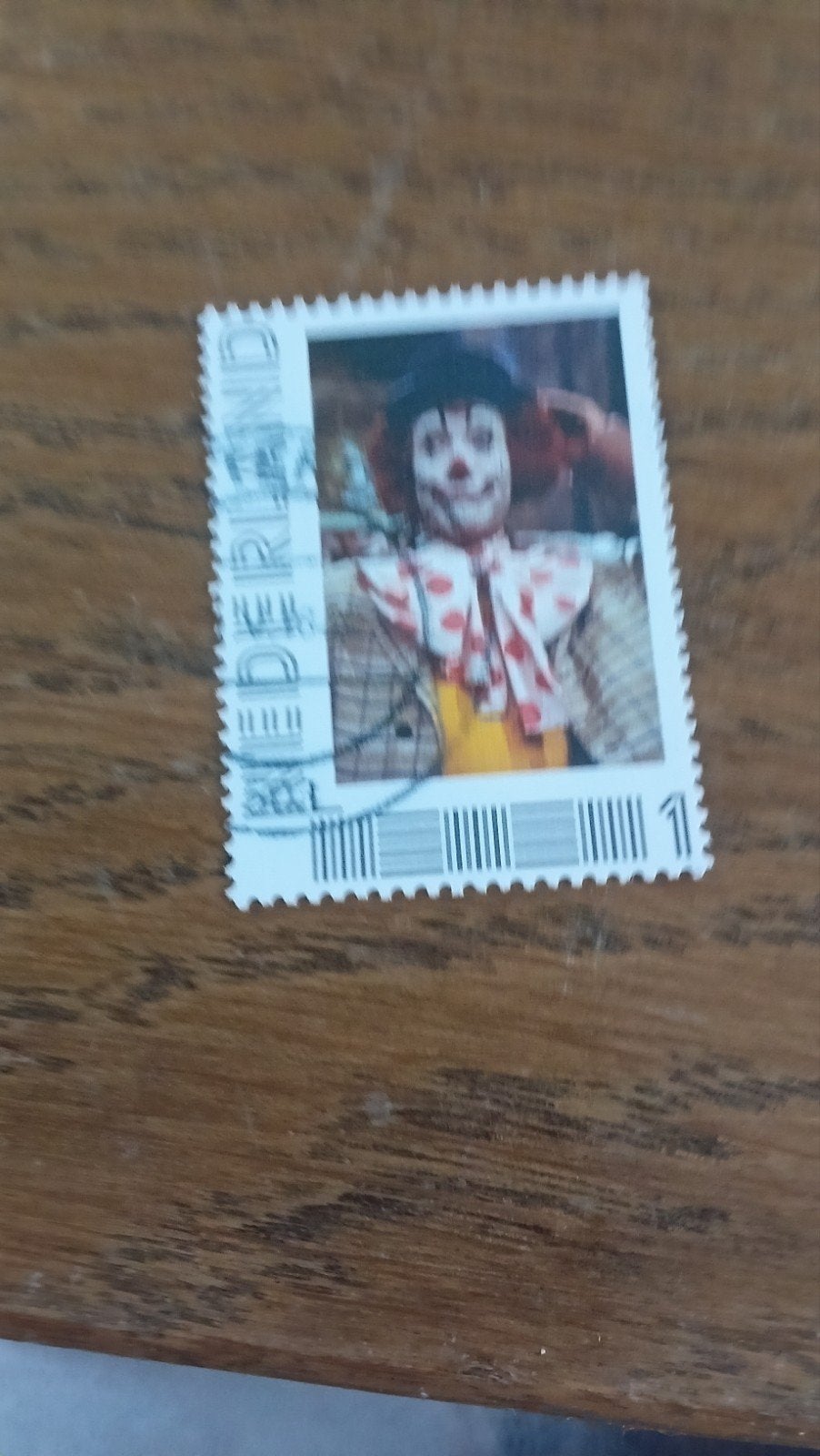 Gestempelde Persoonlijke Postzegel Nederland - Clown, Postzegels en Munten, Postzegels | Nederland, Ophalen of Verzenden