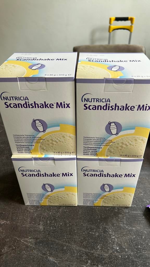 Nutricia scandishake mix vanillesmaak, Ophalen of Verzenden, Nieuw, Poeder of Drank