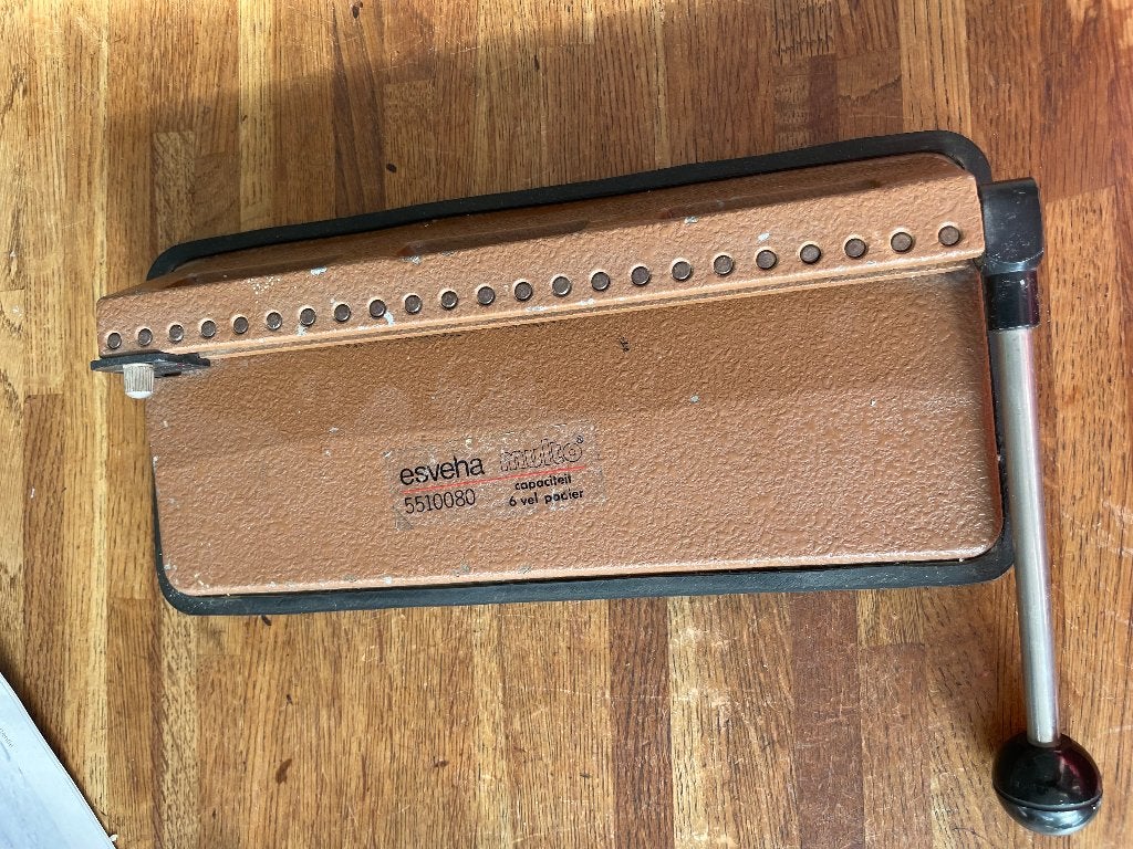 23 gaats perforator, Ophalen