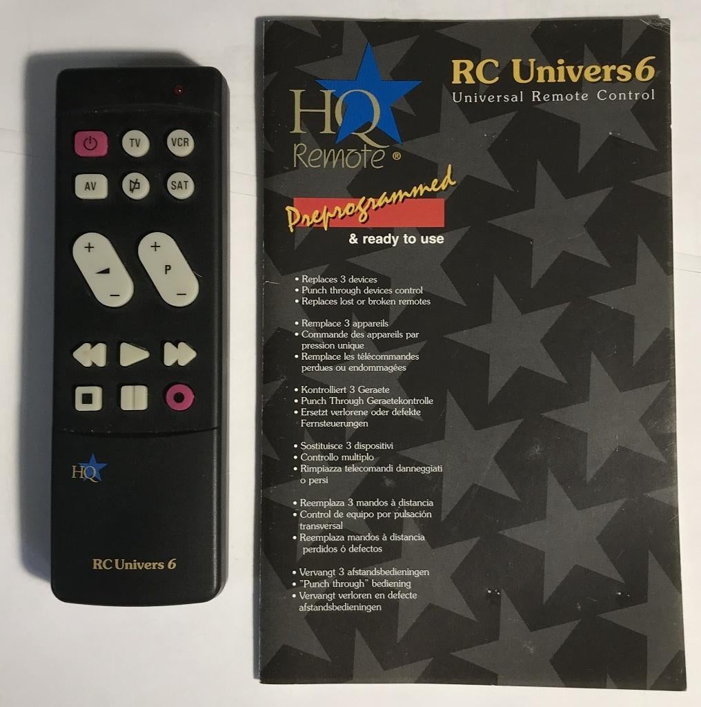 programmeerbare afstandsbediening RC6 {6951}, Ophalen of Verzenden, Zo goed als nieuw