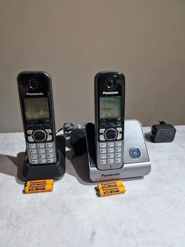 Panasonic KX-TG6721 Draadloze Telefoon – 2 Handsets, Telecommunicatie, Ophalen of Verzenden