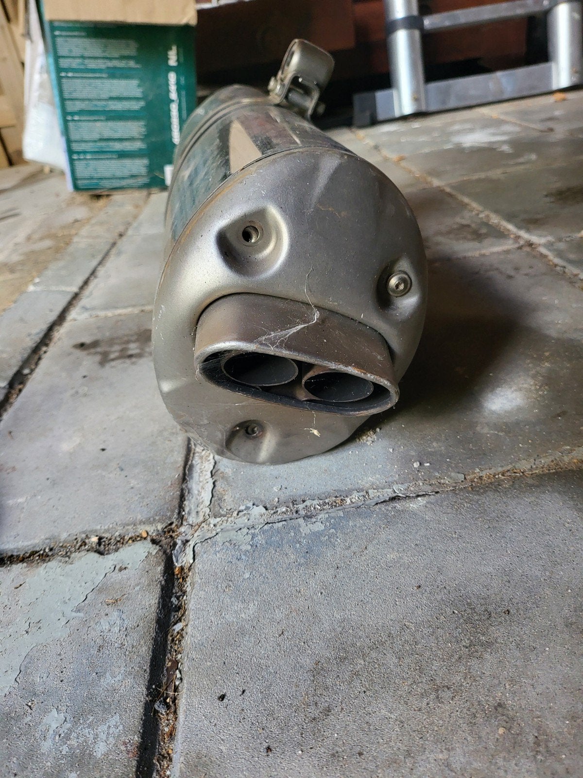 BMW GSR 1250  Motorfiets Uitlaatdemper (Gebruikt), Ophalen of Verzenden, Gebruikt