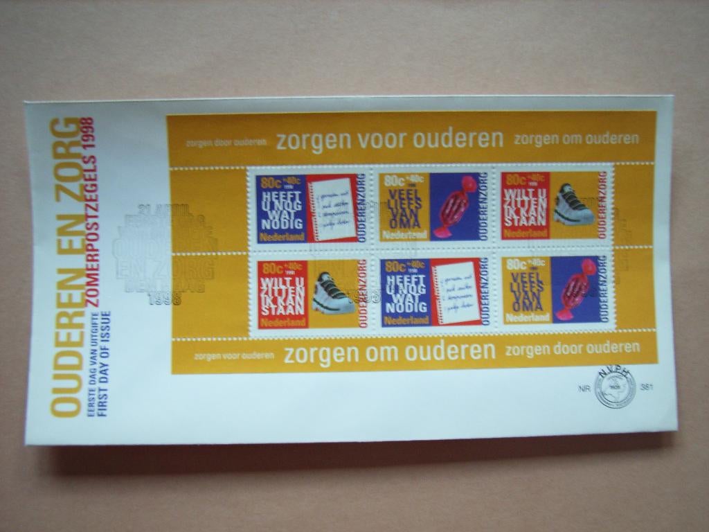 FDC   Nederland FDC 381a, Ophalen of Verzenden, Onbeschreven, Nederland