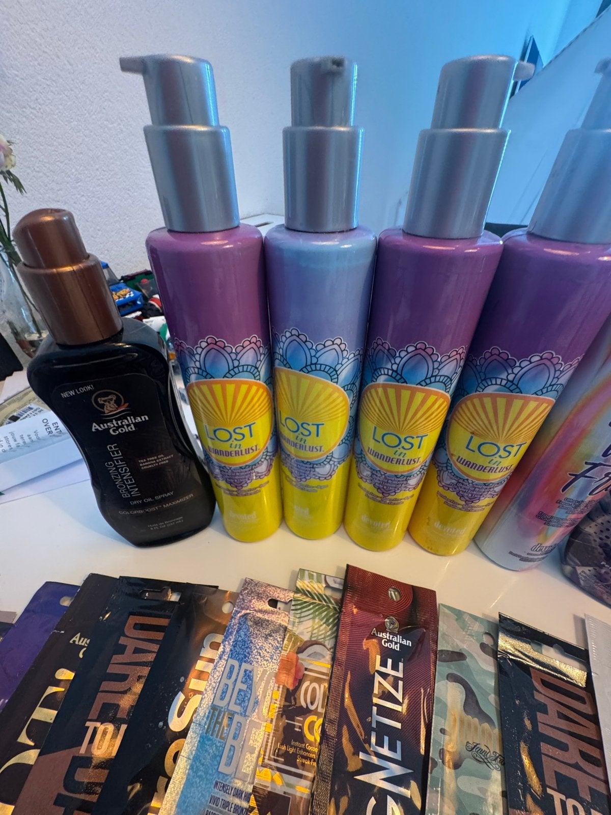 Zonnebank Crème en Tanning Lotions - Diverse Merken, Ophalen of Verzenden, Gebruikt, Zonnebrand of After Sun