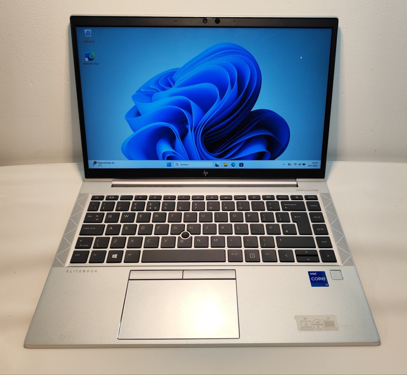 HP EliteBook 840 G7 i7 8GB RAM 128GB SSD Win 11, Computers en Software, Windows Laptops, 2 tot 3 Ghz, 14 inch, Ophalen of Verzenden