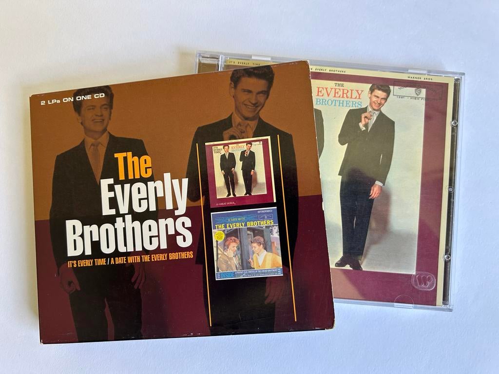 The Everly Brothers - It's Everly Time/A Date With... CD, Ophalen of Verzenden, 1960 - 1969, Gebruikt