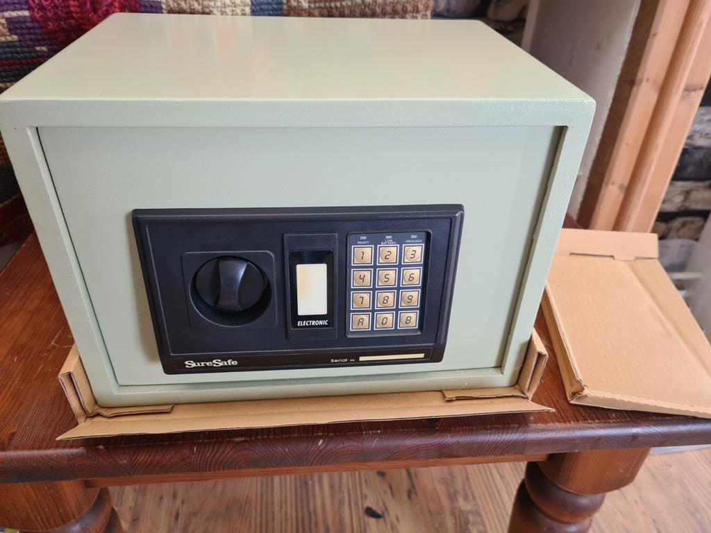 Elektronische kluis niet gebruikt, Ophalen, Nieuw