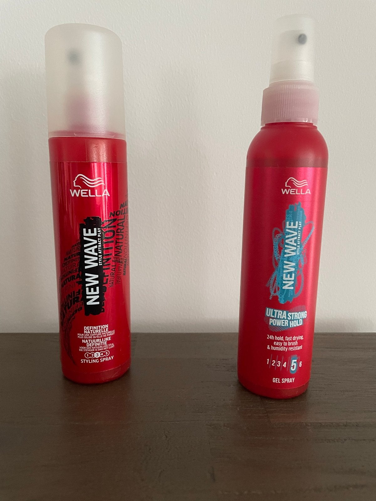 8x Wella New Wave Gel Spray & Styling Spray - Nieuw, Sieraden, Tassen en Uiterlijk, Ophalen, Nieuw, Gel, Wax, Haarlak of Mousse