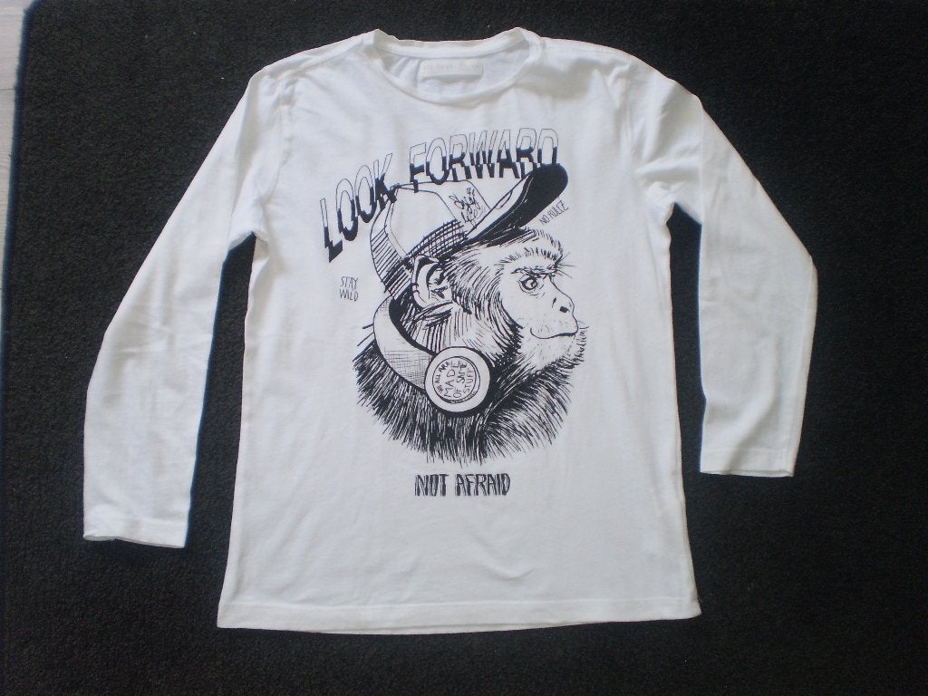 LEFTIES longsleeve maat 128, Ophalen of Verzenden, Zo goed als nieuw, Lefties, Shirt of Longsleeve