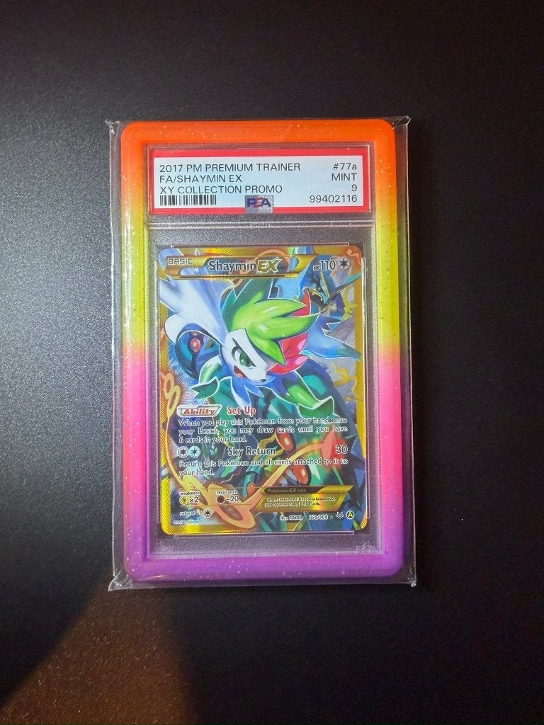 Shaymin EX #77a PSA 9, Ophalen of Verzenden, Nieuw, Losse kaart, Foil