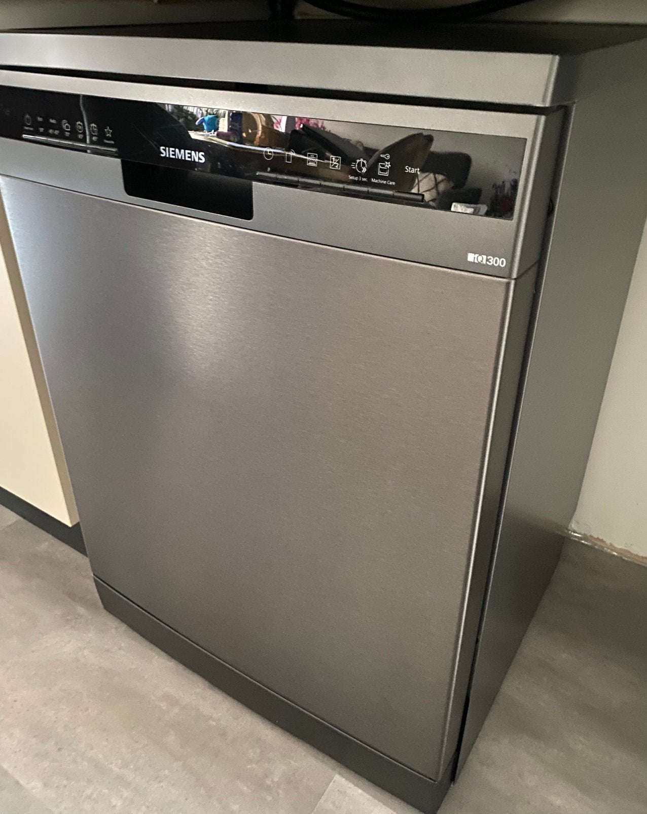 Siemens iQ300 Vaatwasser blacksteel–In absolute nieuwstaat!, Witgoed en Apparatuur, Ophalen, Zo goed als nieuw, Minder dan 85 cm