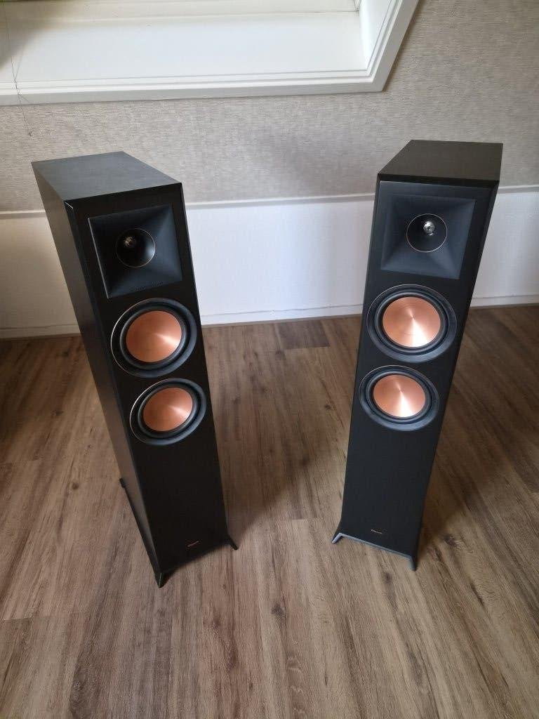 Klipsch RP-6000F vloerstaande speakers set van 2 zwart, Vloerstaande luidspreker, 120 tot 150 watt, Zo goed als nieuw, Ophalen