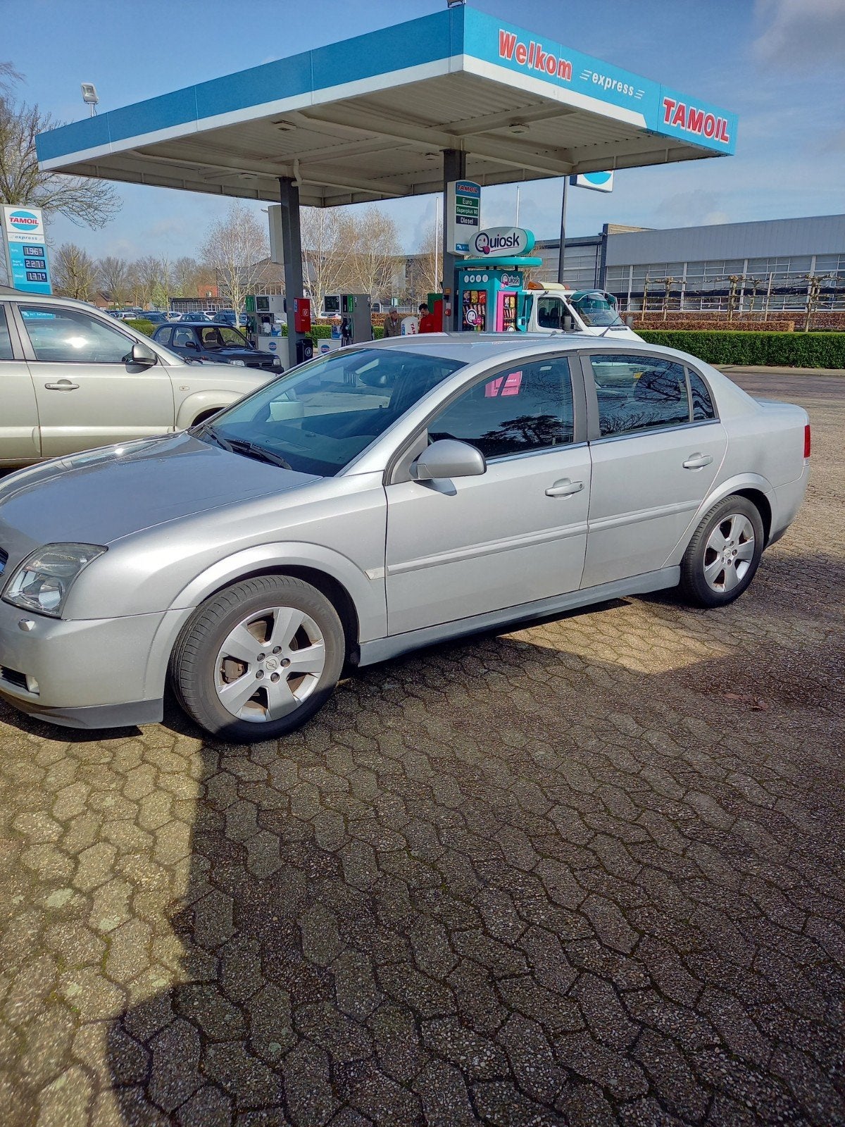 Opel Vectra 2.2 16V SDN AUT 2003 Grijs, Auto's, Opel, Stof, 4 cilinders, 715 kg, Vectra