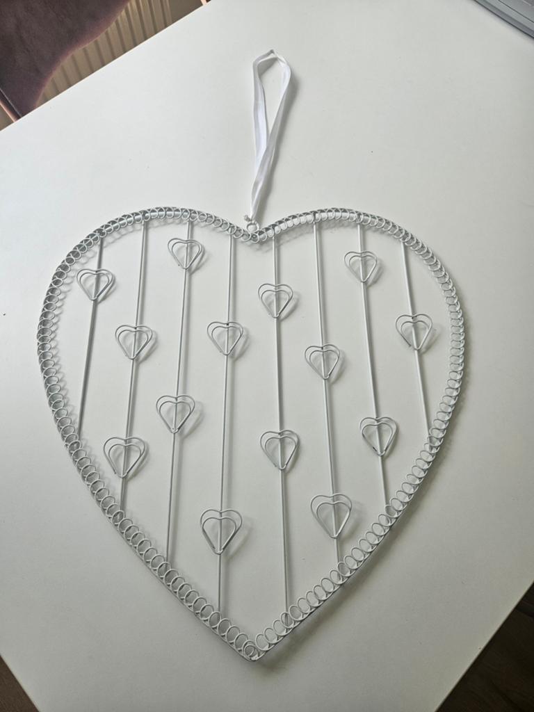 Wit hart decoratie, Ophalen, Zo goed als nieuw, Overige typen