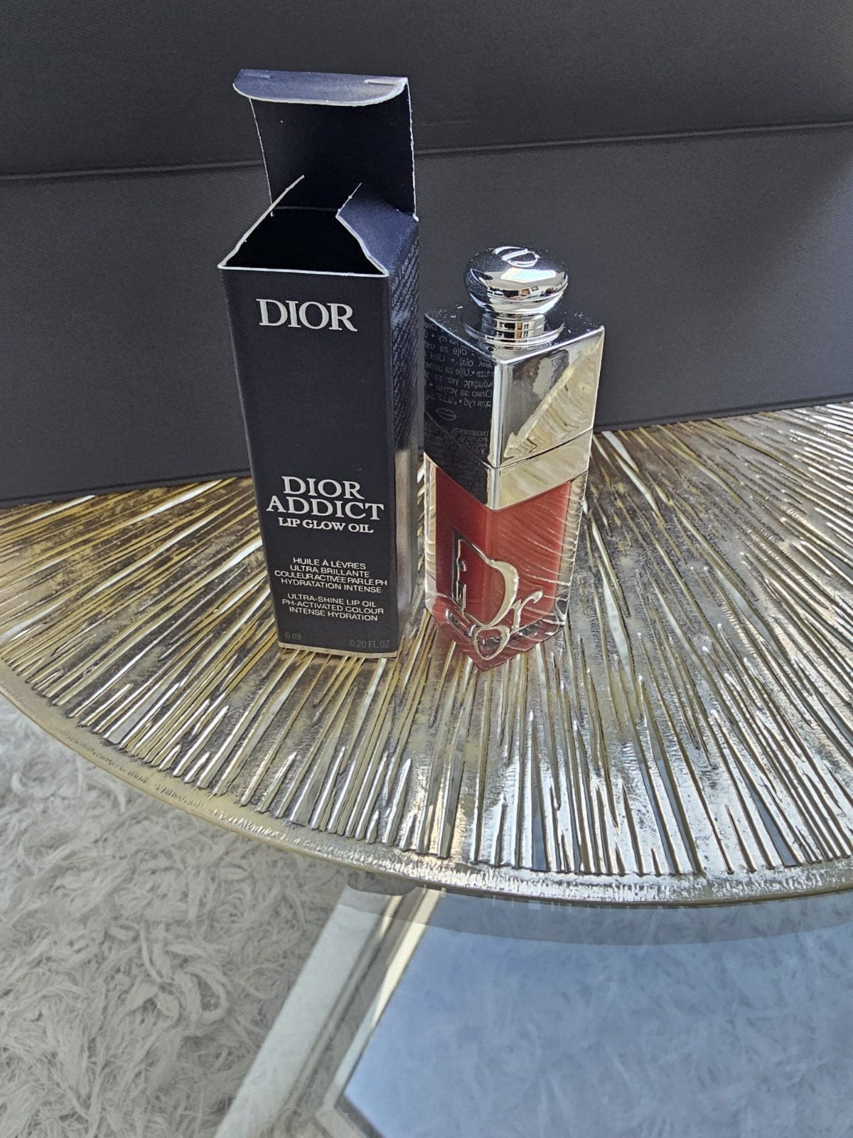 Dior Addict Lip Glow Oil - Nieuw in verpakking 012, Nieuw, Ophalen of Verzenden, Make-up, Overige kleuren