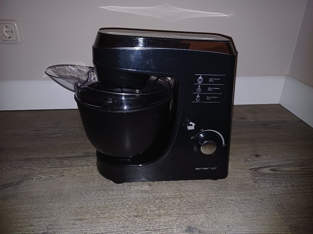 Keukenmachine Emerio, Ophalen, Kunststof, Zwart, Overige typen