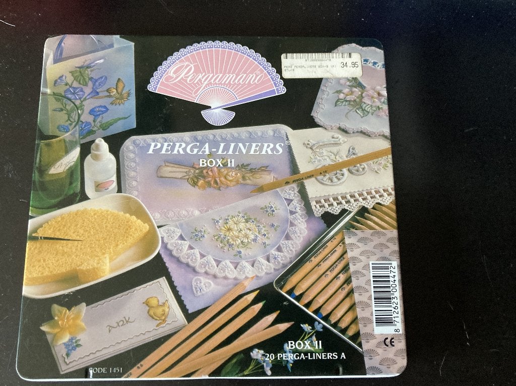 doos perga liners kleurpotloden voor pergamano, Ophalen of Verzenden, Nieuw, Overige thema's, Overige typen
