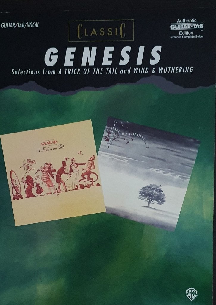 Bladmuziek / GENESIS Guitar tab/vocal, Gitaar, Nieuw, Ophalen of Verzenden, Artiest of Componist