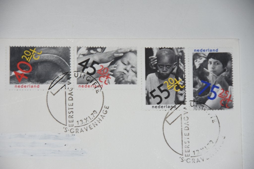FDC Eerstedagenvelop Kinderzegels 13 nov. 1979 postzegels, Postzegels en Munten, Postzegels | Eerstedagenveloppen, Verzenden, Nederland