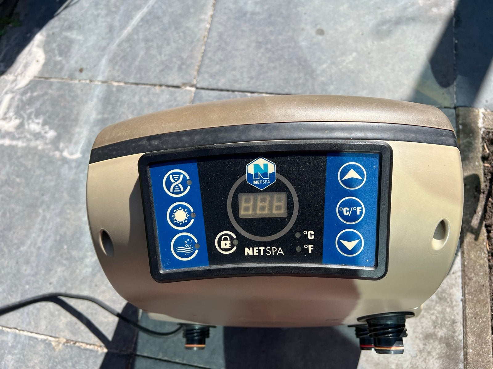 NetSpa Control Box - Filter, Verwarming & Bubbeling, Tuin en Terras, Ophalen, Zo goed als nieuw, Zwembadpomp