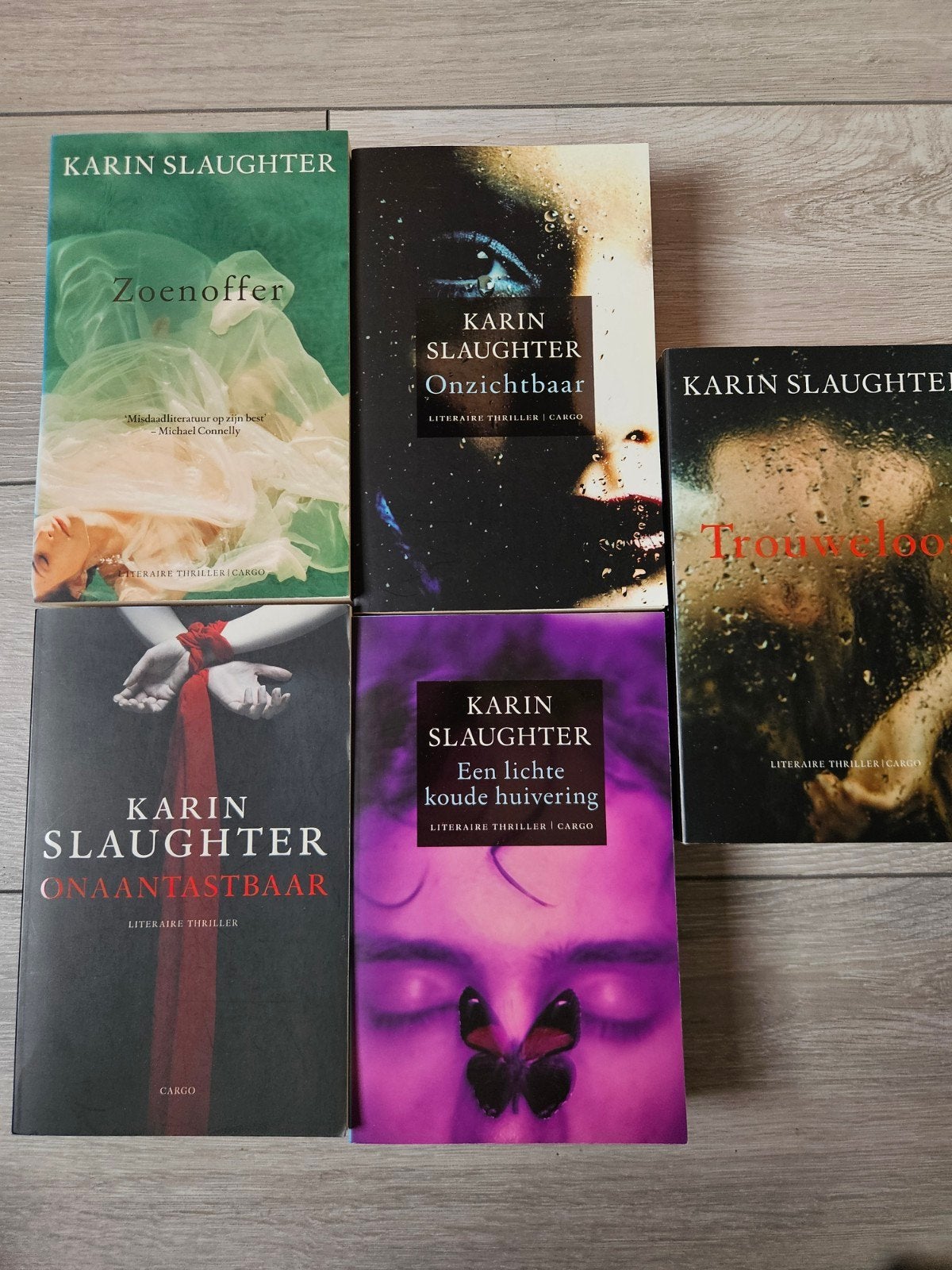 Karin Slaughter boeken set - 5 literaire thrillers, Ophalen of Verzenden, Zo goed als nieuw, Karin Slaughter, Nederland