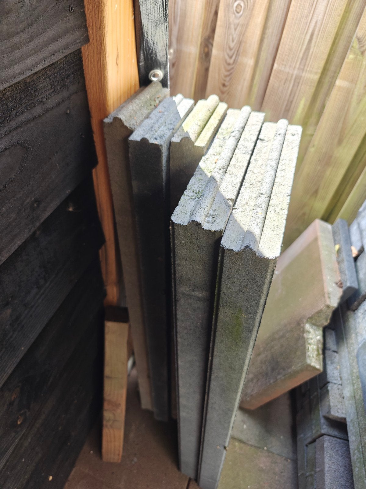 bandjes beton, Ophalen, Minder dan 180 cm, Palen