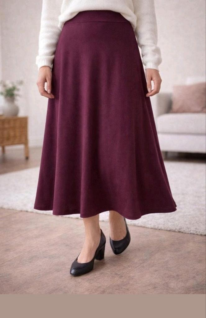 Esprit winter rok maat S, Paars, Ophalen of Verzenden, Zo goed als nieuw, Maat 36 (S)