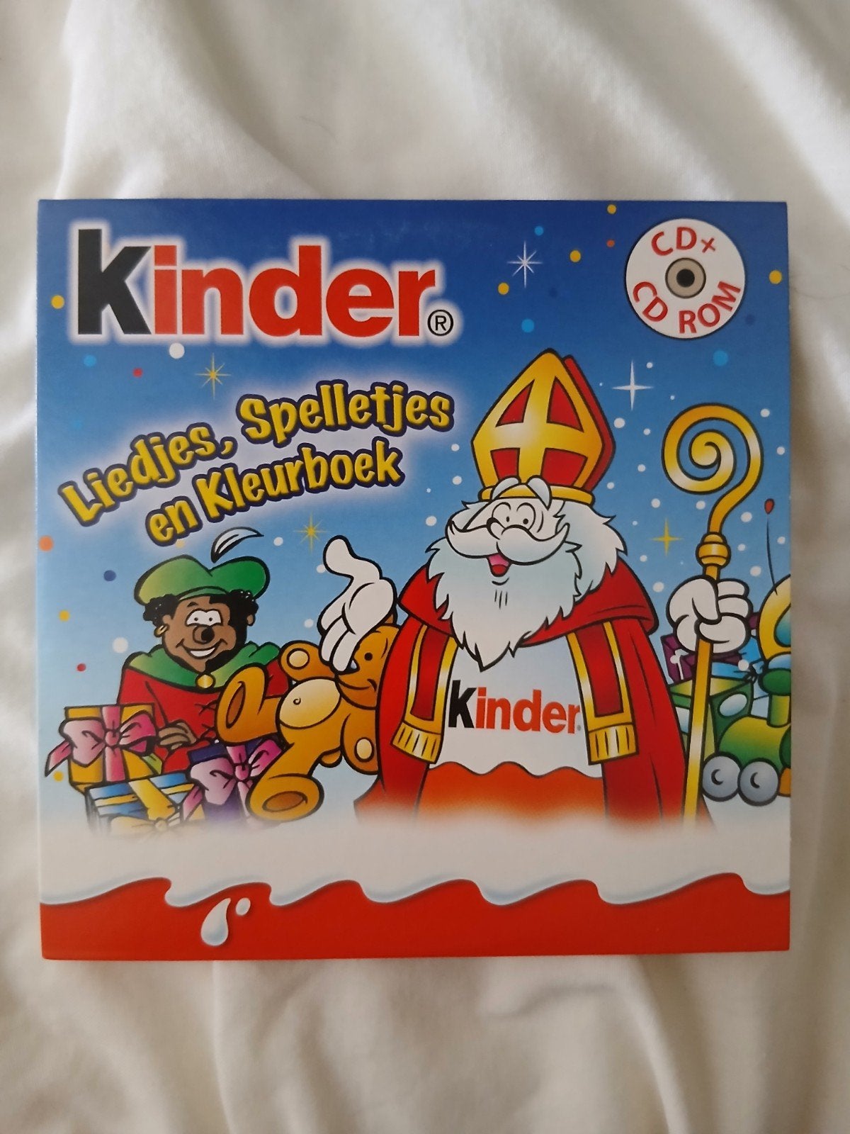 Kinder CD-ROM: Liedjes, Spelletjes en Kleurboek Sinterklaas, Ophalen of Verzenden, Zo goed als nieuw