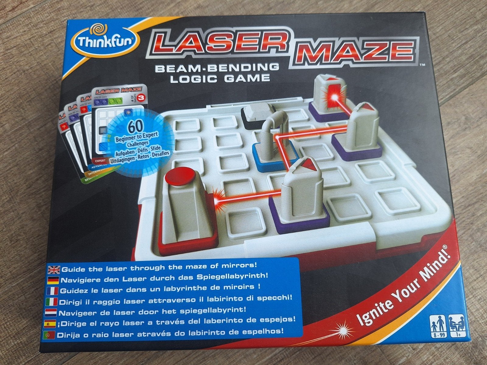 Laser Maze - Beam-Bending Logic Game van Thinkfun, Een of twee spelers, Ophalen, Zo goed als nieuw, Thinkfun