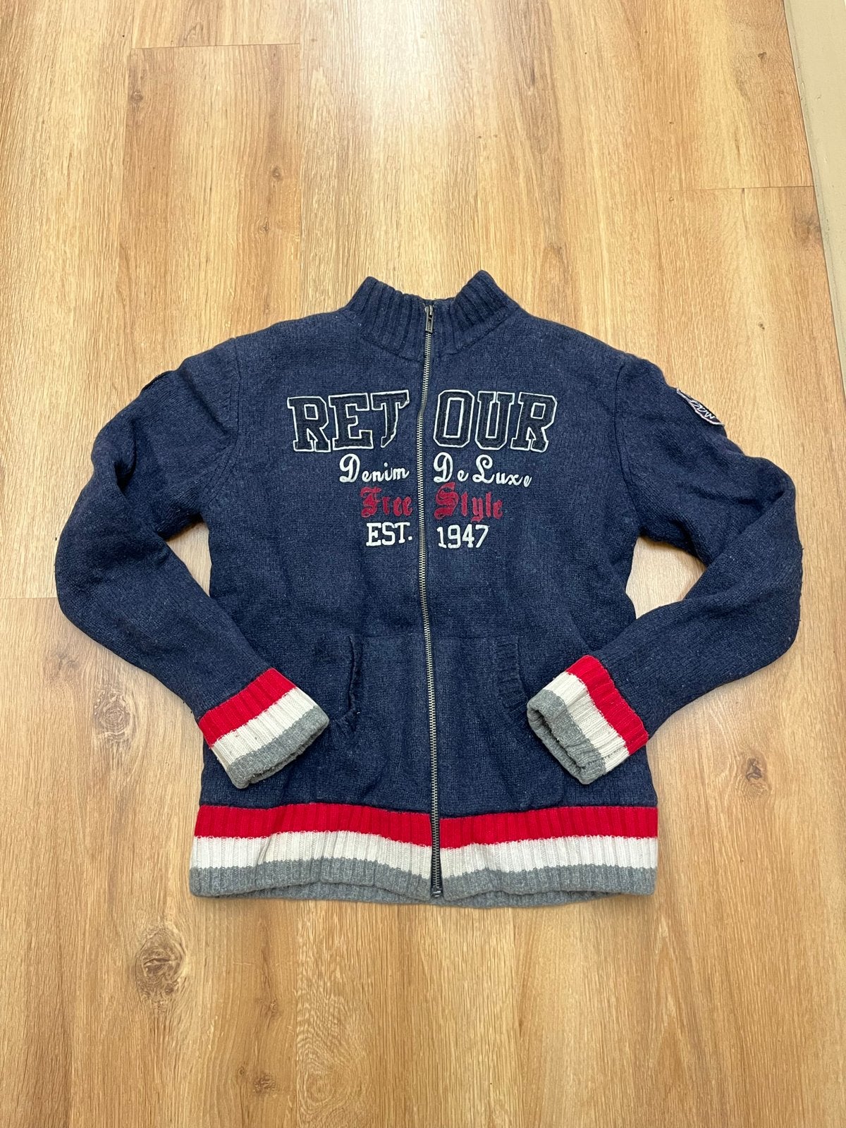 Jongens vest maat 14Y met lamswol - Zo goed als nieuw, Ophalen of Verzenden, Zo goed als nieuw, Jongen