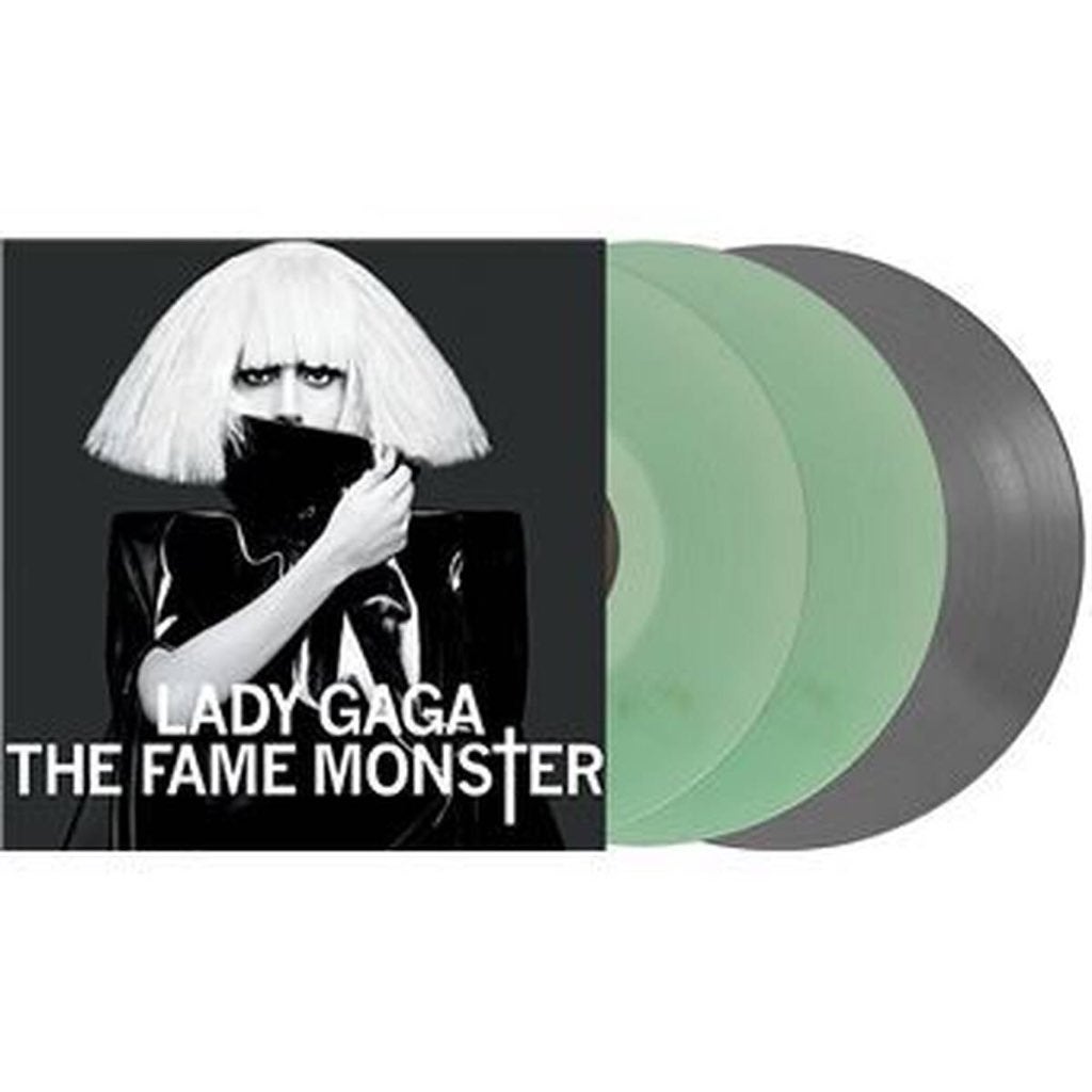 NIEUW SEALED Lady Gaga The Fame Monster Silver + Green Vinyl, Geseald, 12 inch, Nieuw in verpakking, Verzenden