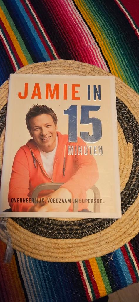 Jamie Oliver Kookboeken: 15 Minuten, Bespaar, Super Food, Boeken, Kookboeken, Gelezen, Hoofdgerechten, Ophalen of Verzenden, Jamie Oliver